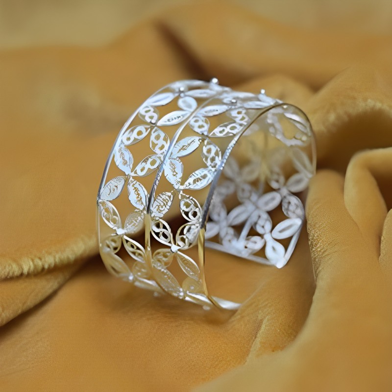 BANGLE BRACELET BY HS SILVER